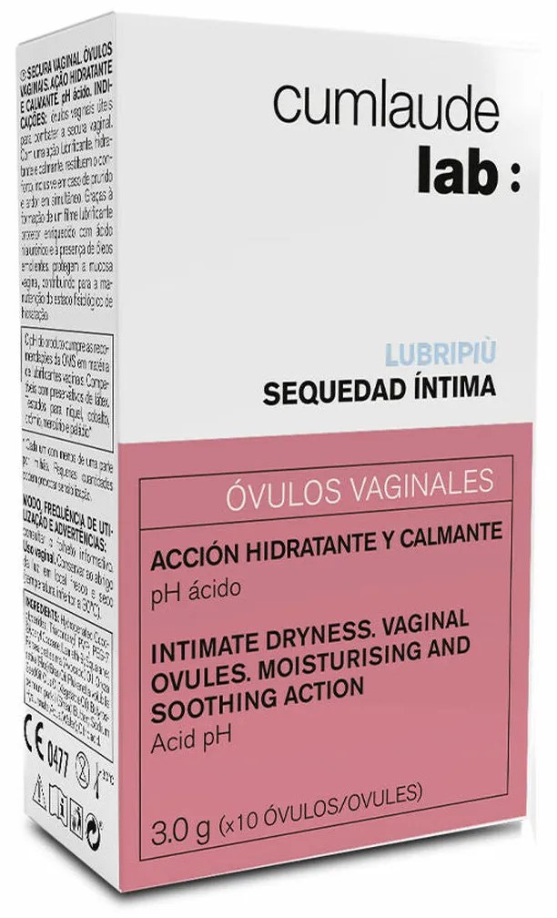 Óvulos Cumlaude Lab Lubripiu 10 Unidades
