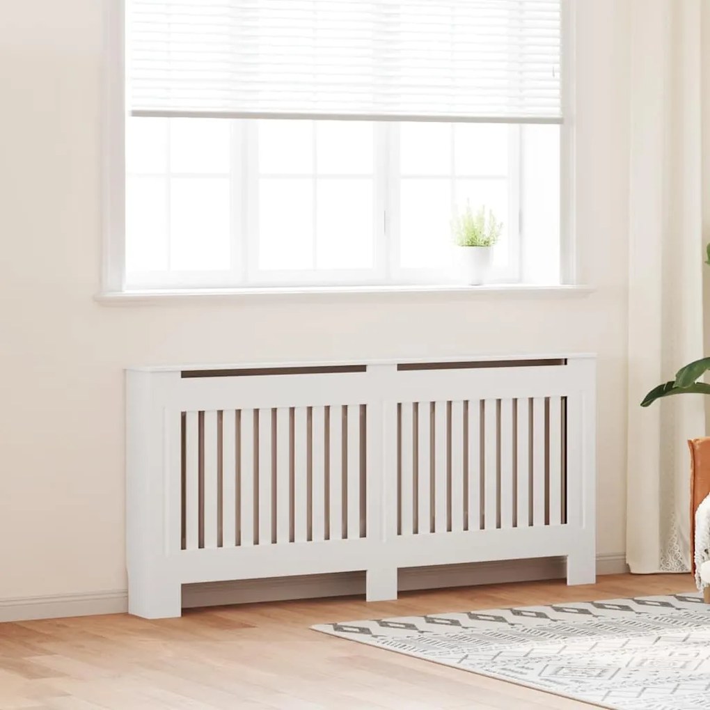 Cobertura de radiador MDF 172 cm branco