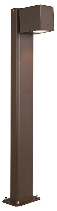 Candeeiro de chão inteligente para exterior castanho ferrugem 65 cm IP44 incl. WiFi GU10 - Baleno