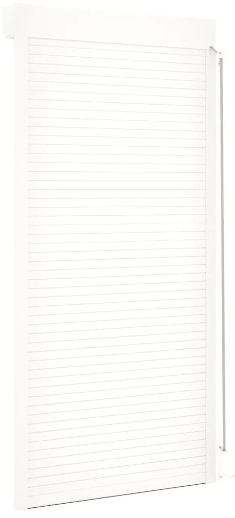 Persiana de enrolar em alumínio 100x210 cm branco