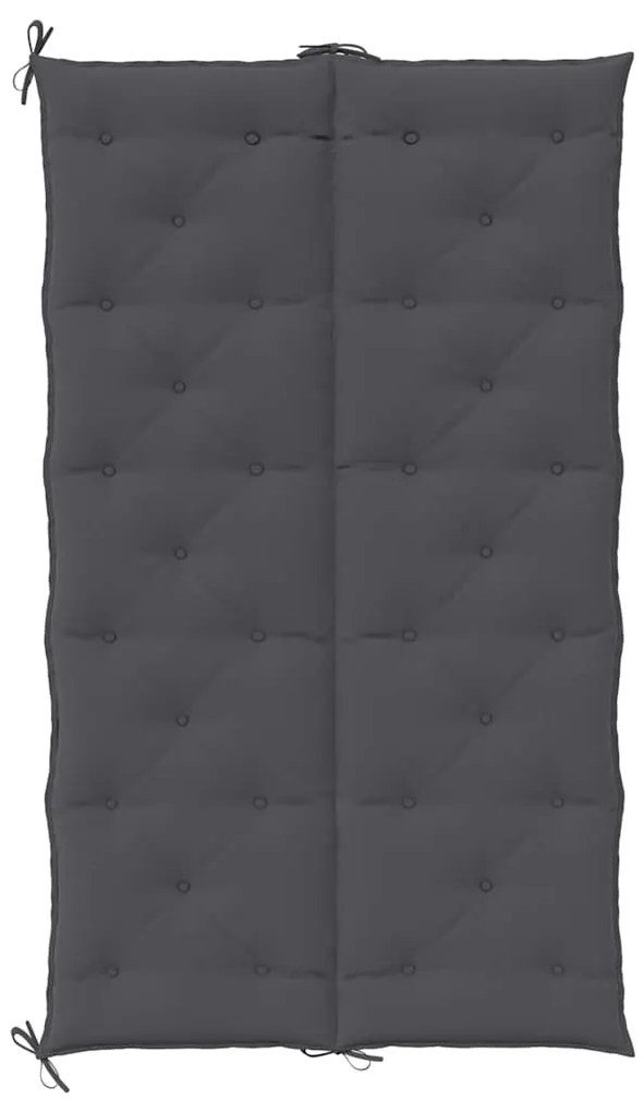 Almofadão banco jardim 180x(50+50)x7cm tecido oxford antracite