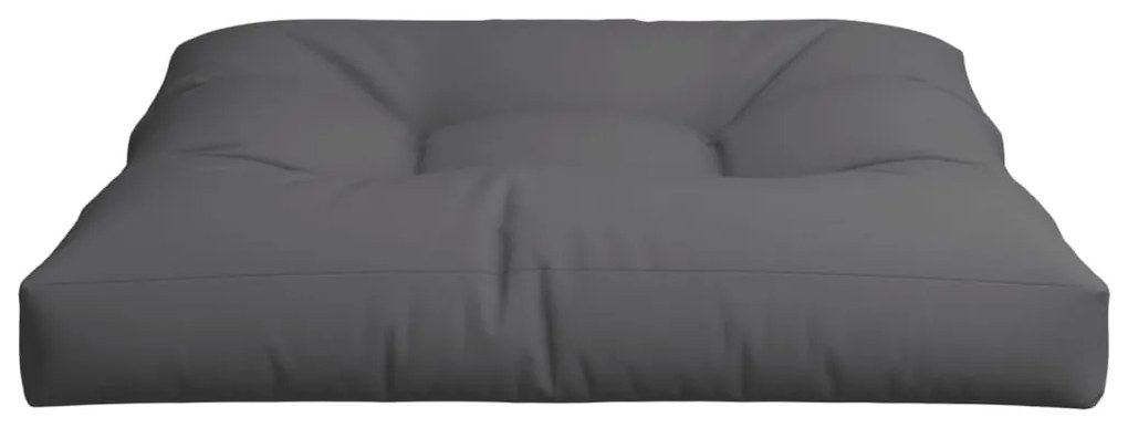 Almofadão para sofá de paletes 80x80x12 cm tecido cinza
