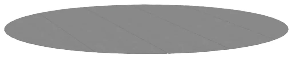 Pano para chão de piscinas Ø550 cm poliéster geotêxtil cinza