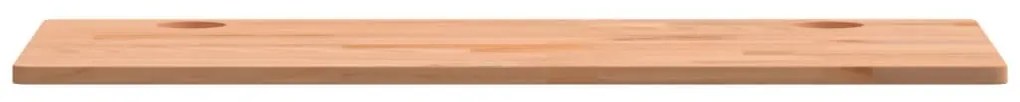 Tampo de secretária 110x55x1,5 cm madeira de faia maciça