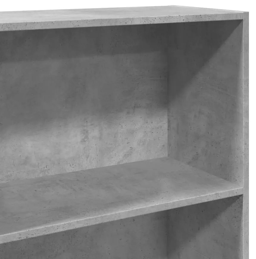 Estante 60x30x152 cm derivados de madeira cinzento cimento