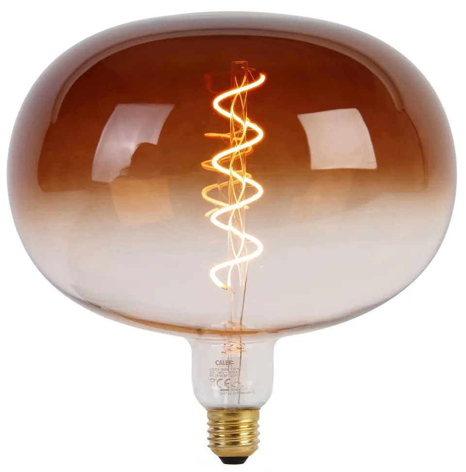 Candeeiro de suspensão dourado 3 luzes com LED regulável - Cava Luxe Moderno