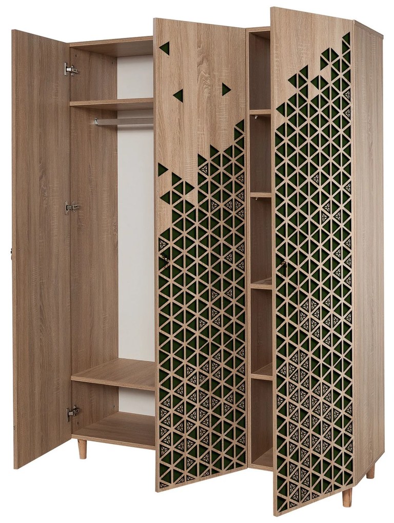 Roupeiro Mode – Carvalho Sonoma – 135x192x52 cm