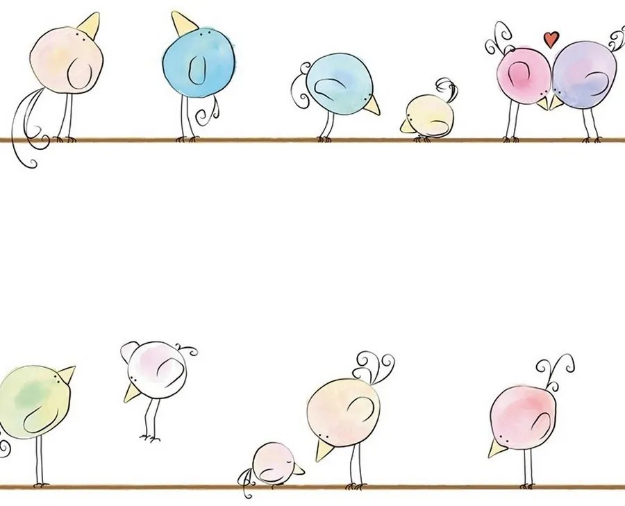 Papel de parede Little Love 381371