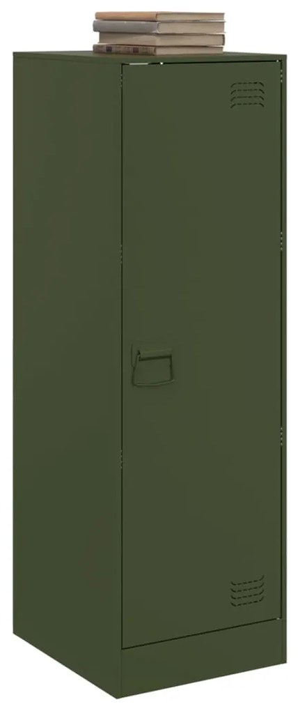 Aparador 34,5x39x107 cm aço verde azeitona