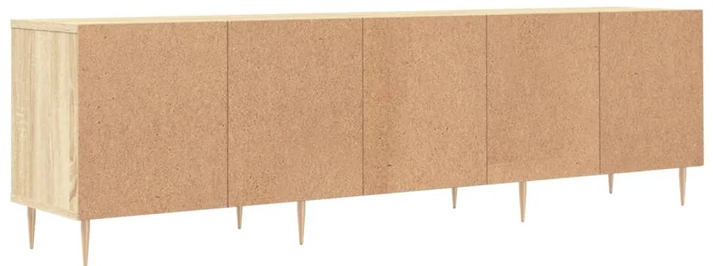 Móvel de TV 150x30x44,5 cm derivados de madeira carvalho sonoma