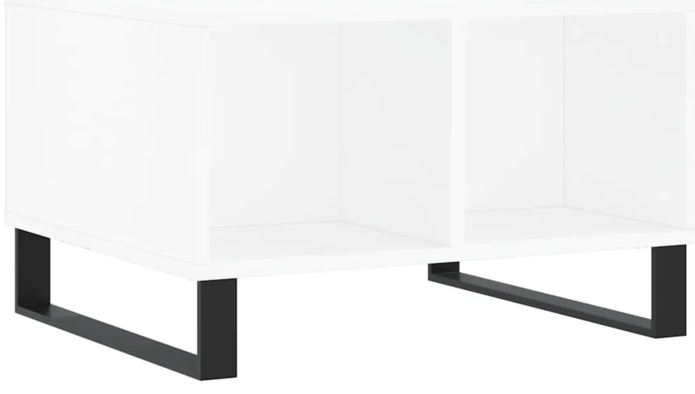 Mesa de centro 60x50x36,5 cm derivados de madeira branco