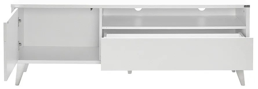 Móvel de TV "Cesar" – Branco – 150 x 53 x 40 cm – Design Moderno