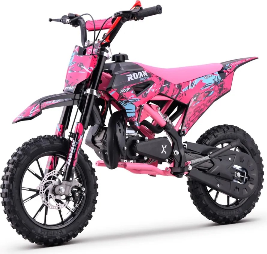 MINI MOTO PARA CRIANÇAS MiniCross Roan RXF 49cc 4.5CV Rosa