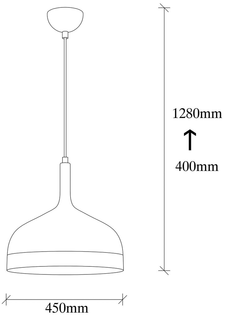 Candeeiro de Teto Saglam – Branco e Dourado – 30 cm de Diâmetro, 128 c