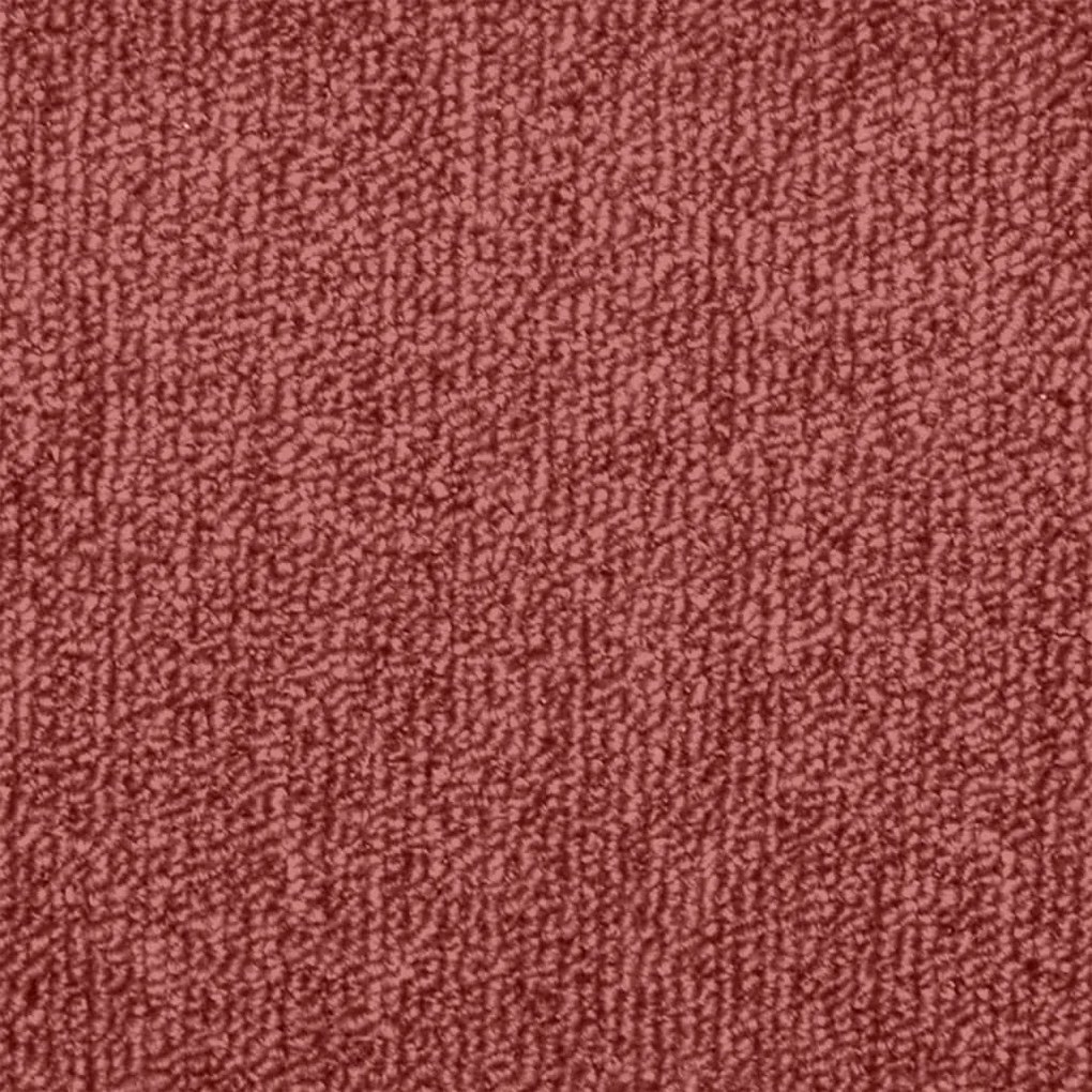 Tapete/carpete para degraus 15 pcs 65x24x4 cm vermelho
