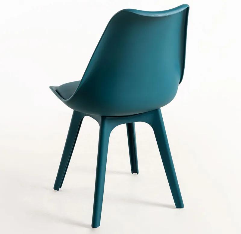 Pack 4 Cadeiras Synk Suprym - Verde-azulado