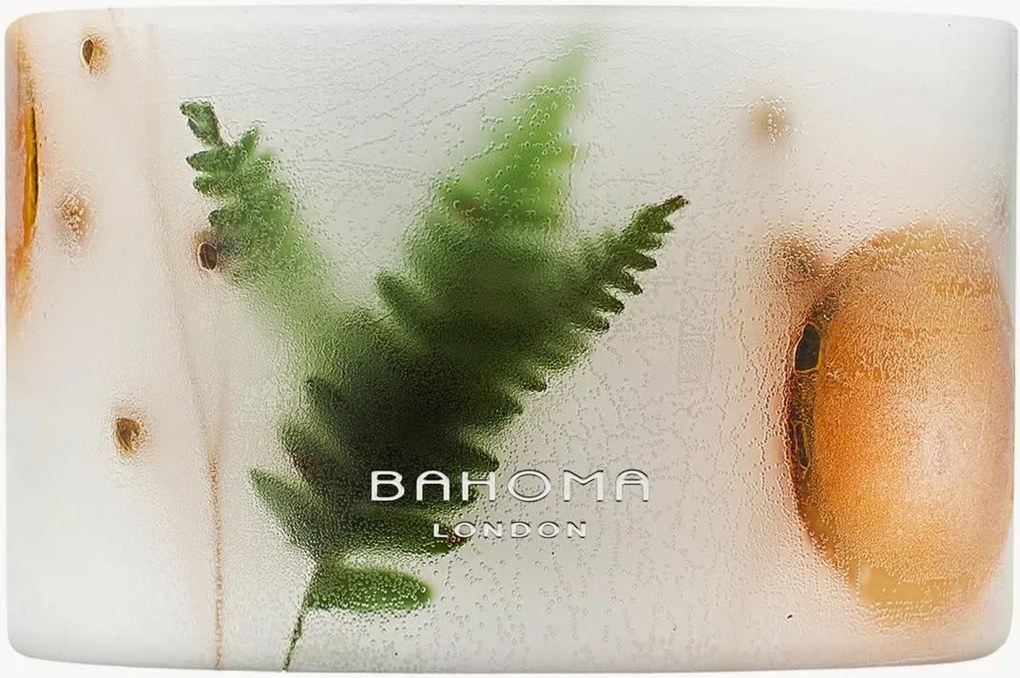 Vela perfumada artesanal com três pavios Botanica (casca de laranja, mandarina, anis estrelado)