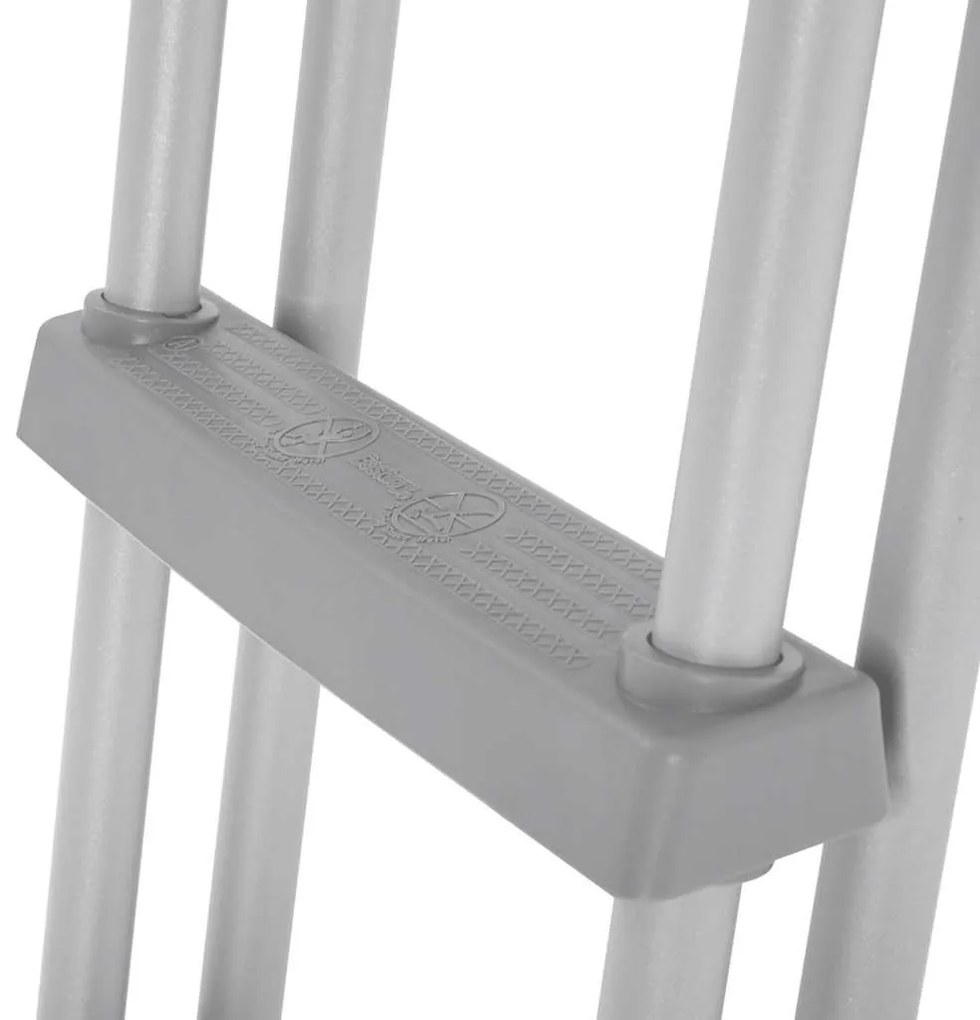 Escada de segurança Flowclear com 4 degraus 122 cm