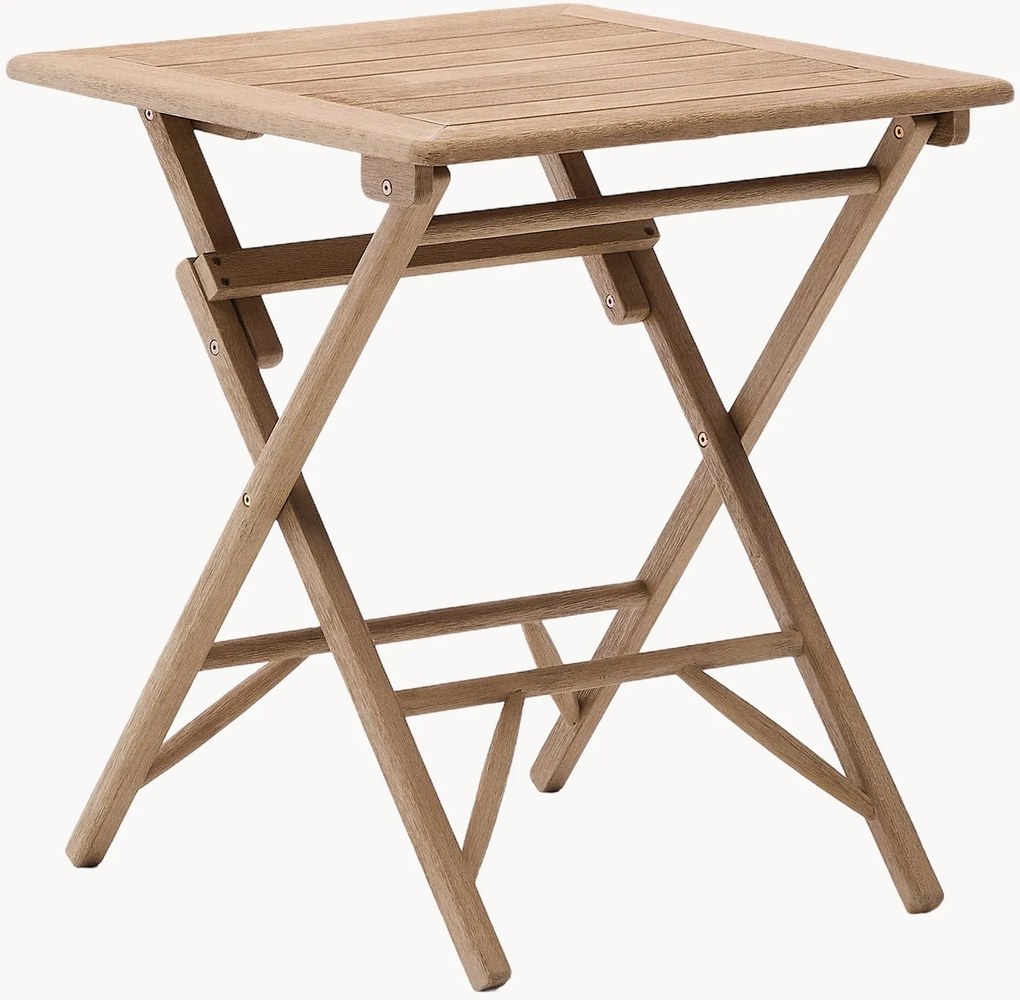 Mesa de jardim dobrável em madeira de acácia Dandara