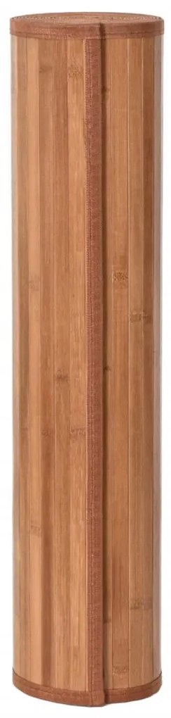 Tapete retangular 60x200 cm bambu cor natural
