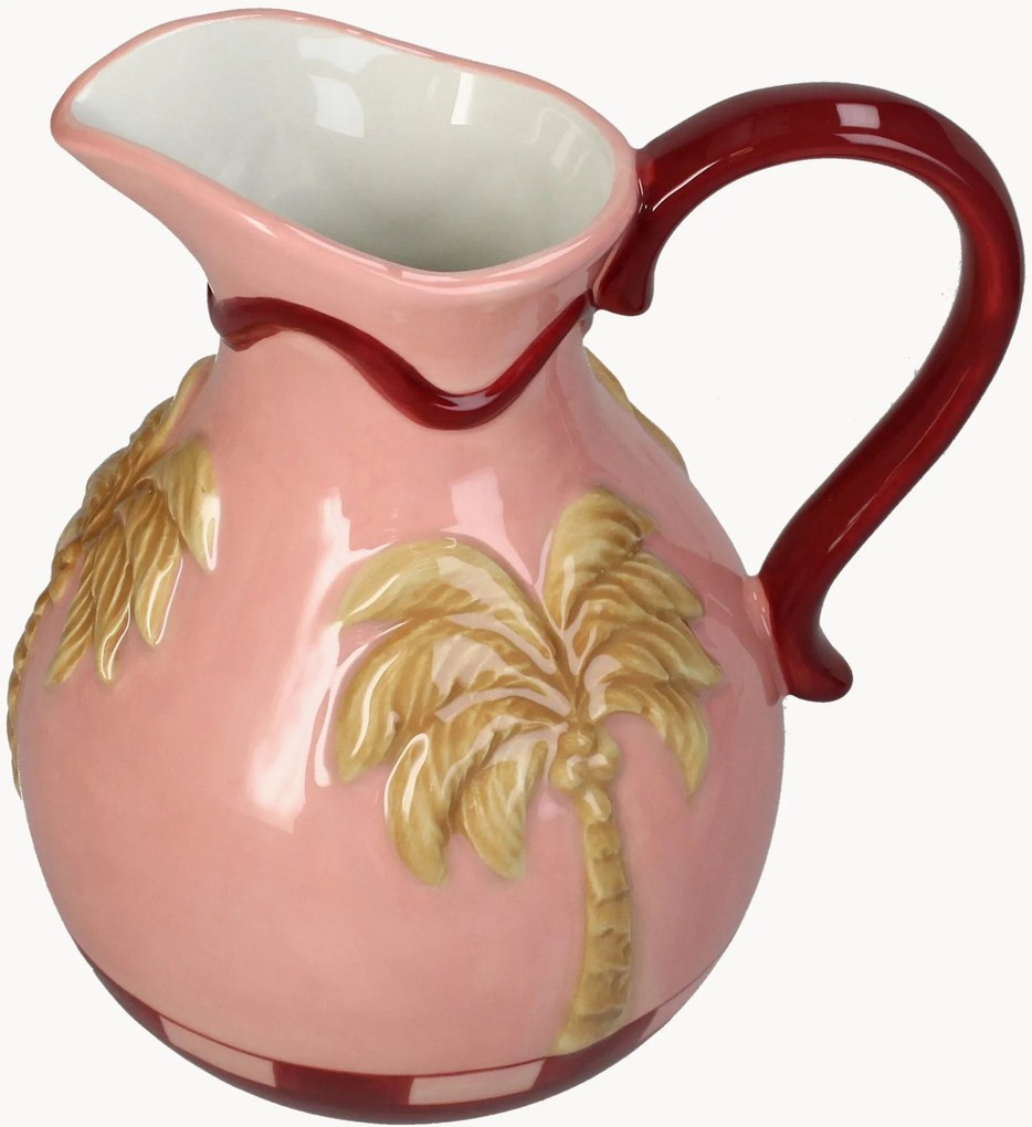 Jarra decorativa Palm Tree, Alt 21 cm