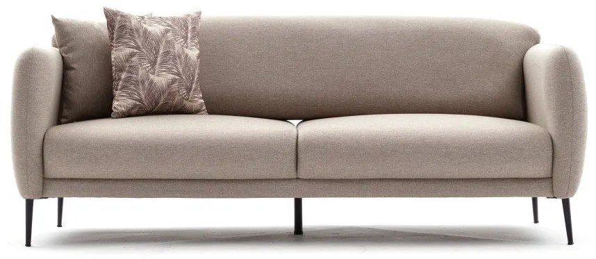 Sofá-Cama de 3 Lugares Venus – Creme – 210 cm x 80 cm x 95 cm