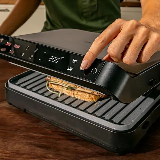 Grelhador elétrico de 2000 W Rock'nGrill 2000 PerfectCook