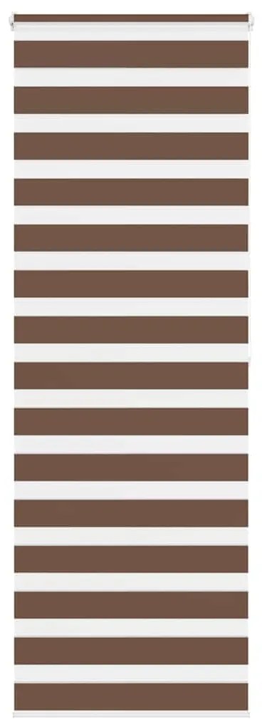 vidaXL Cortina de zebra 70x200 cm largura do tecido 65,9 cm poliéster
