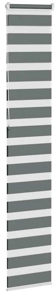 Cortina de zebra 40x230 cm largura do tecido 35,9 cm poliéster