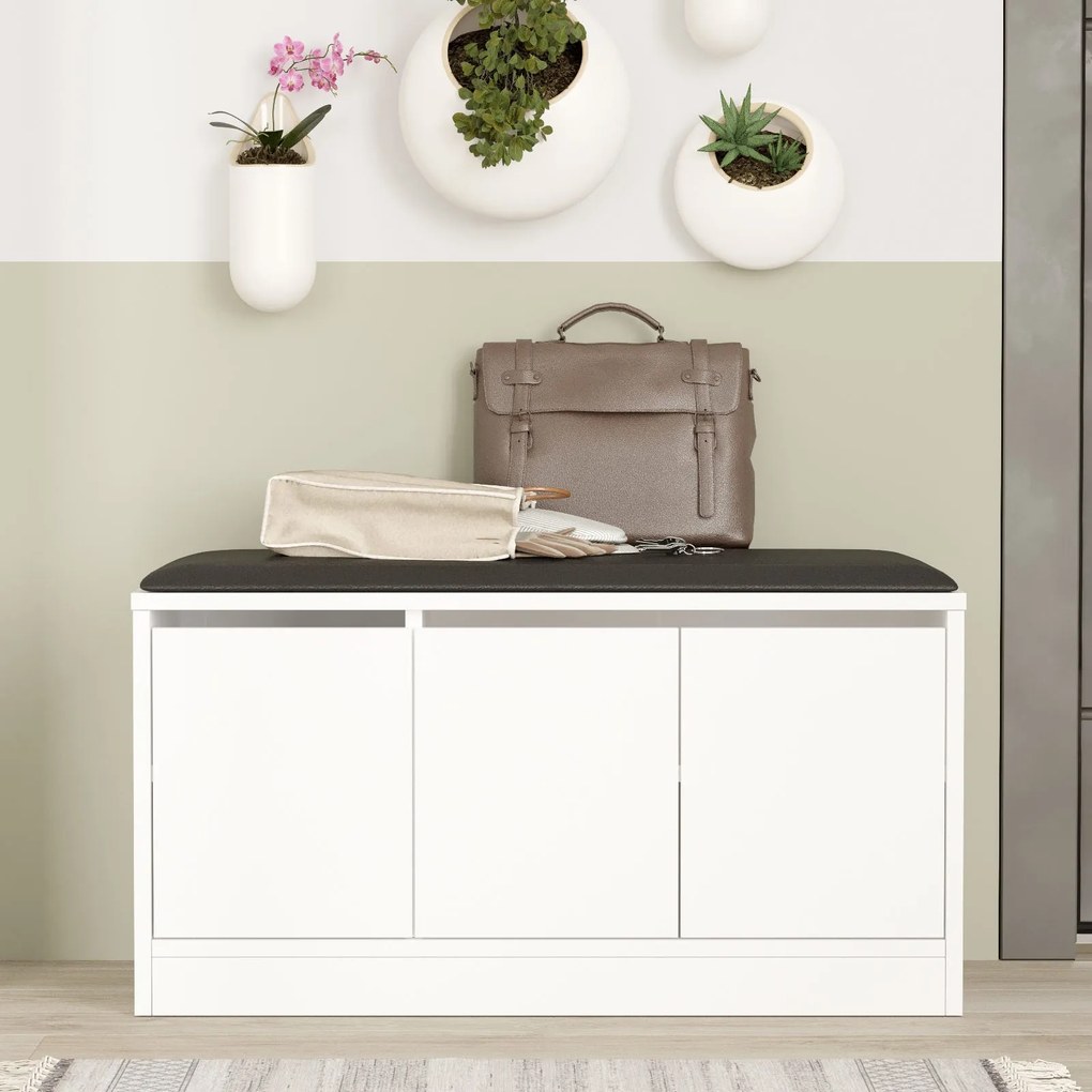 Sapateira MR2 – Branco – 89,6 cm x 45,8 cm x 35,5 cm