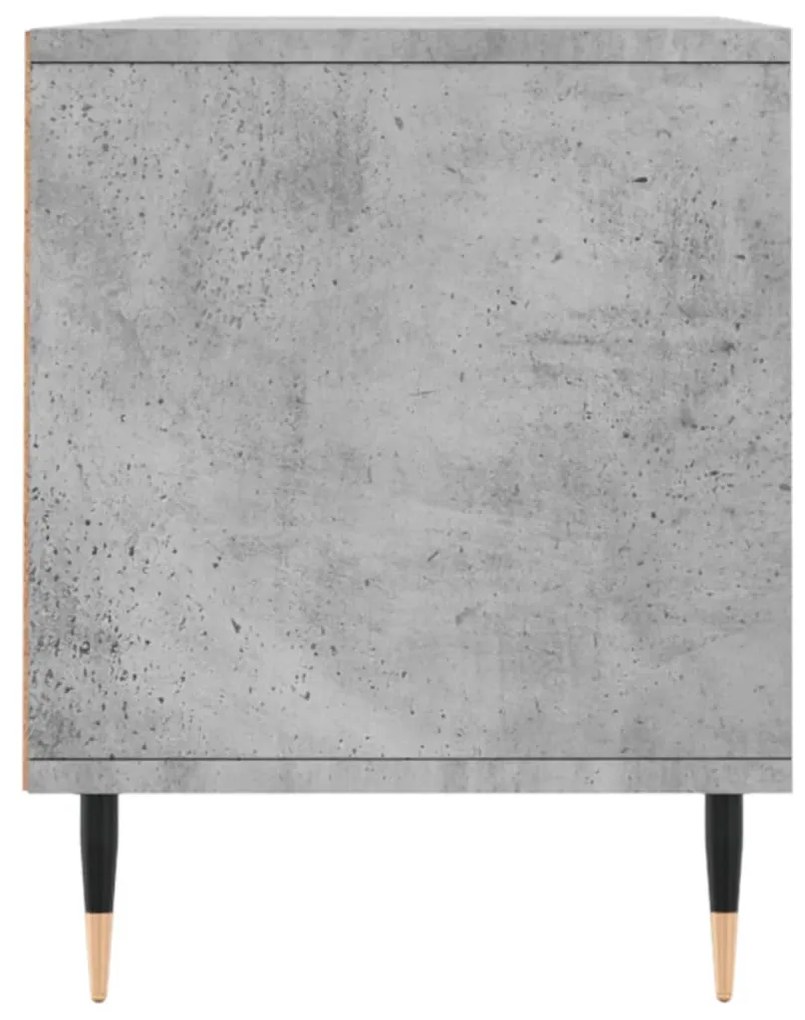 Móvel p/ TV 100x34,5x44,5cm derivados de madeira cinza cimento