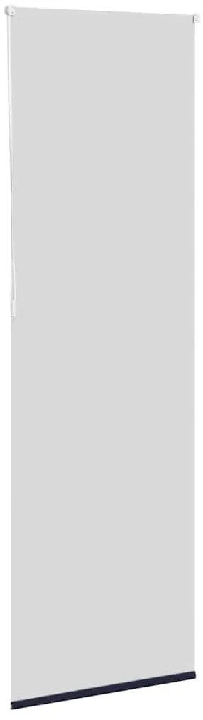 Persiana de enrolar 65x230 cm largura tecido 60,7 cm poliéster