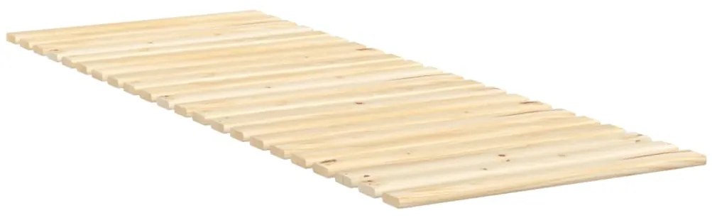 vidaXL Ripas para estrado de cama 70x200 cm madeira de pinho maciça