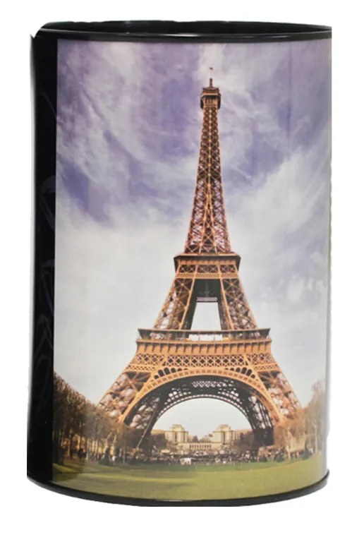 Mealheiro Lata Paris Redondo 10X15cm