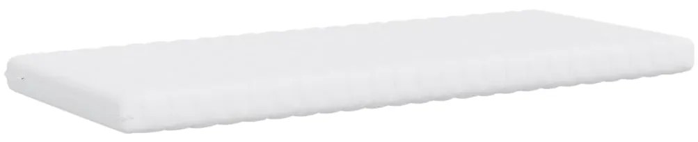Colchão de espuma 80x200 cm 7 zonas dureza 20 ILD branco