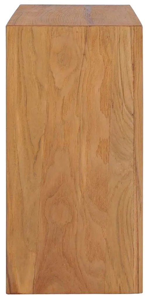 Aparador 80x30x60 cm madeira de teca maciça
