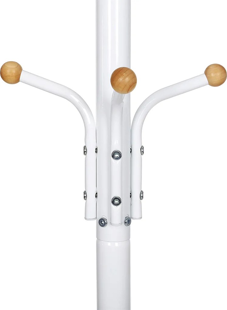 Cabide bengaleiro metal 182 x 44 cm (A x Ø) branco
