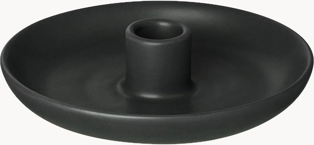 Castiçal em cerâmica Vela