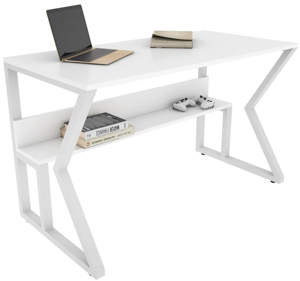 Secretária Wake – Branco – 120 x 72,8 x 60 cm