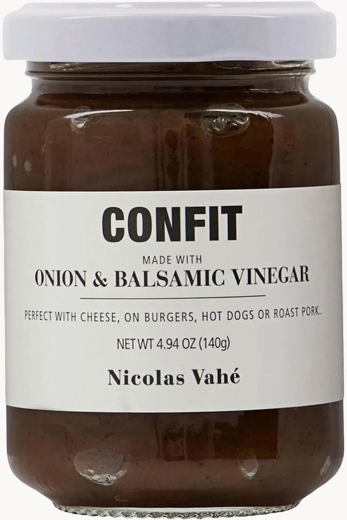 Compota de cebola e vinagre balsâmico, conjunto de 2