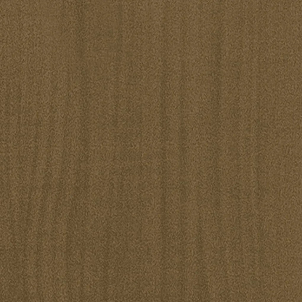 Mesa de centro 75x50x33,5 cm pinho maciço castanho mel