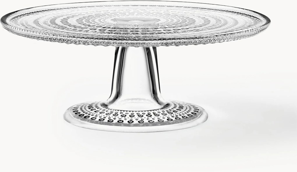 Prato de bolo em vidro Kastehelmi