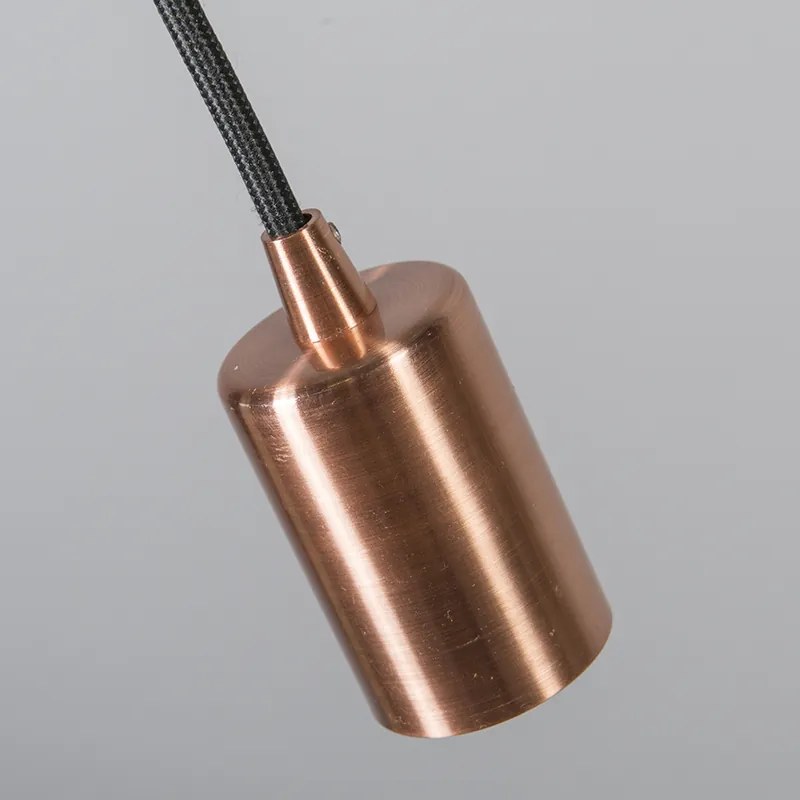 Candeeiro de suspensão industrial cobre - Facil Design,Moderno