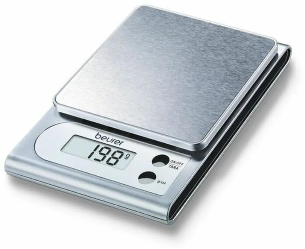 balança de cozinha Beurer 70410 3 kg Prateado Preto Aço