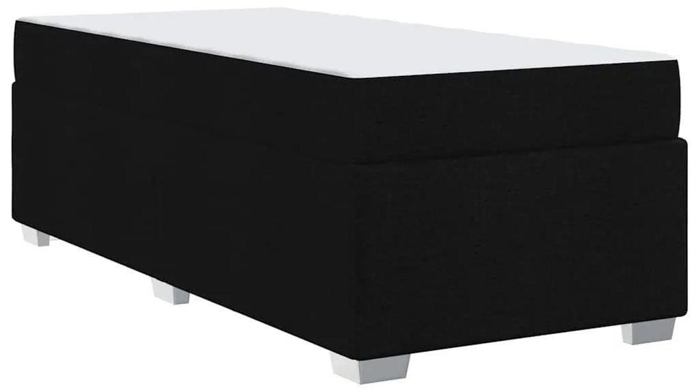 Estrutura da Cama Outros Preto 90 x 190 cm tecido