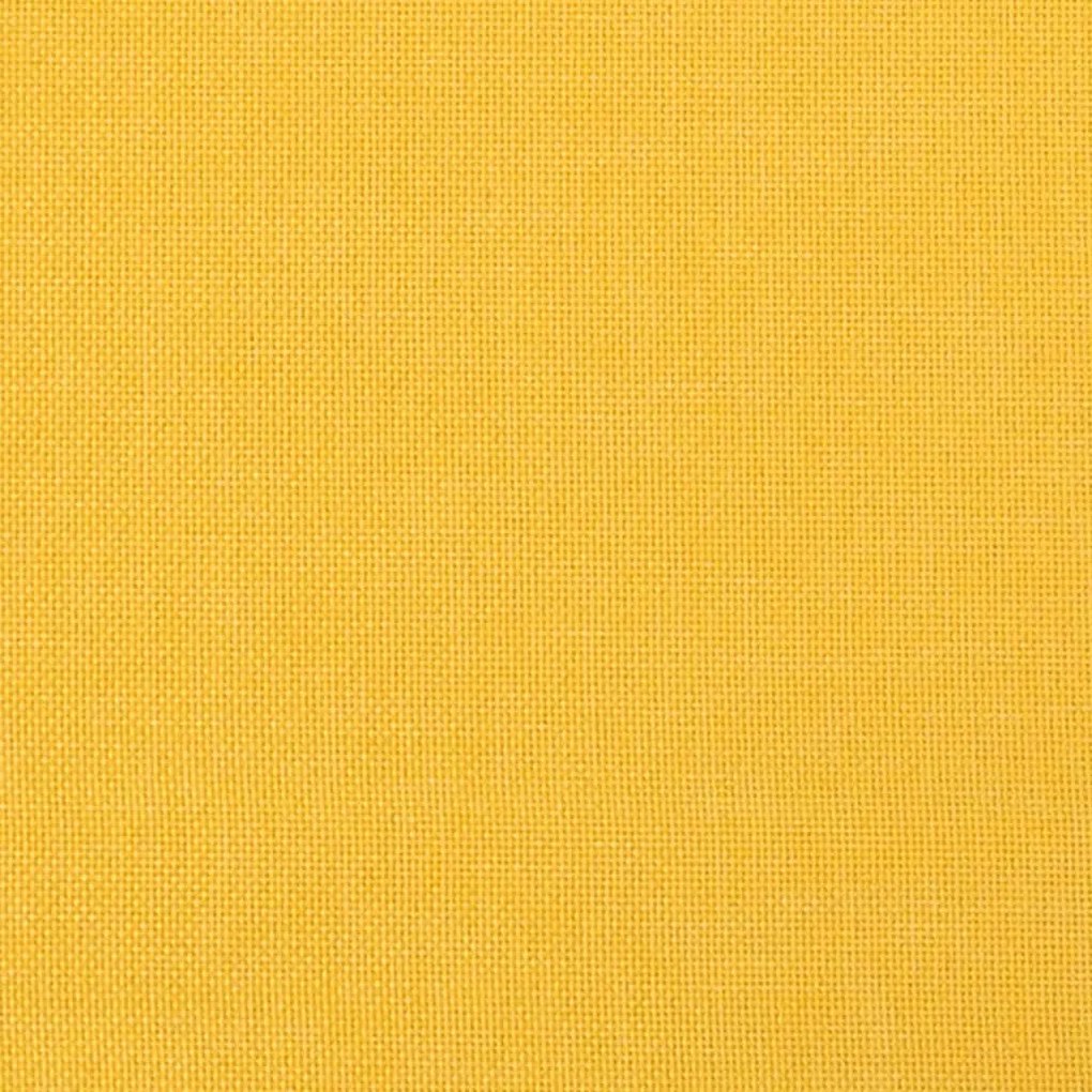 Poltrona Gale de Descanso com Apoio de Pés - Amarelo Mostarda - Design