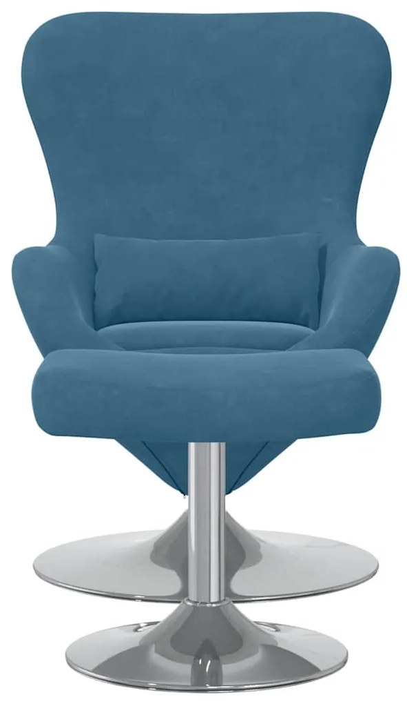 Poltronas, Reclináveis e Cadeiras Camas 2 pcs Azul Padrão
