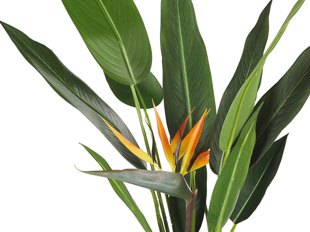 Planta artificial em vaso 115 cm STRELITZIA TREE Beliani