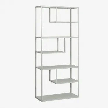 Estante 85x190 Cm Em Aço Thura Verde Cáqui - Sklum