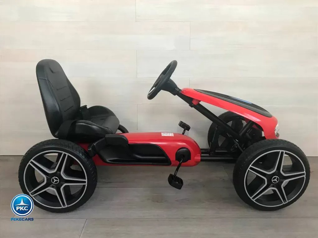 KART A PEDAIS Crianças MERCEDES Vermelho